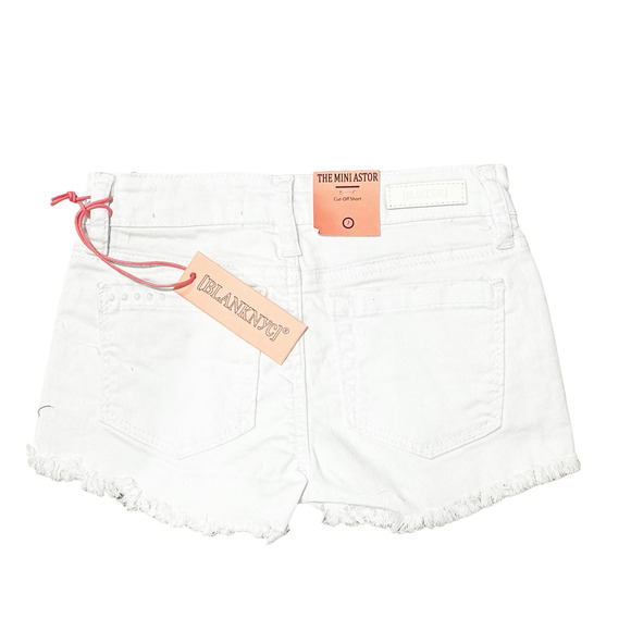 BLANKNYC Girls White Mini Astor Shorts Girls Size 7 NWT - Picture 7 of 9